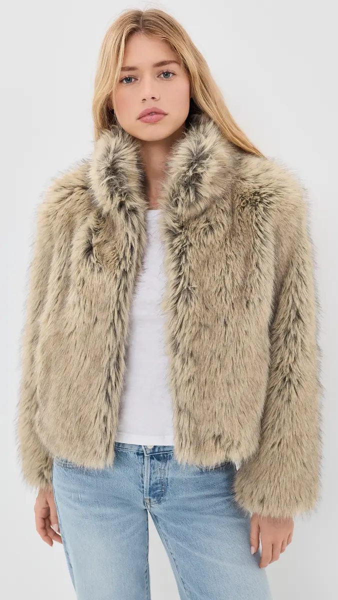 Velvet Noelle Faux Fur Jacket | Thumbnail 3 Velvet Noelle Faux Fur Jacket | Thumbnail 3