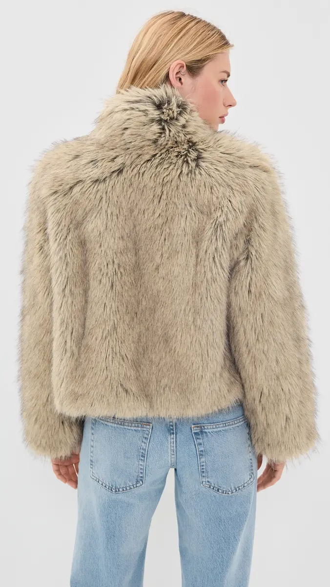 Velvet Noelle Faux Fur Jacket | Thumbnail 4 Velvet Noelle Faux Fur Jacket | Thumbnail 4