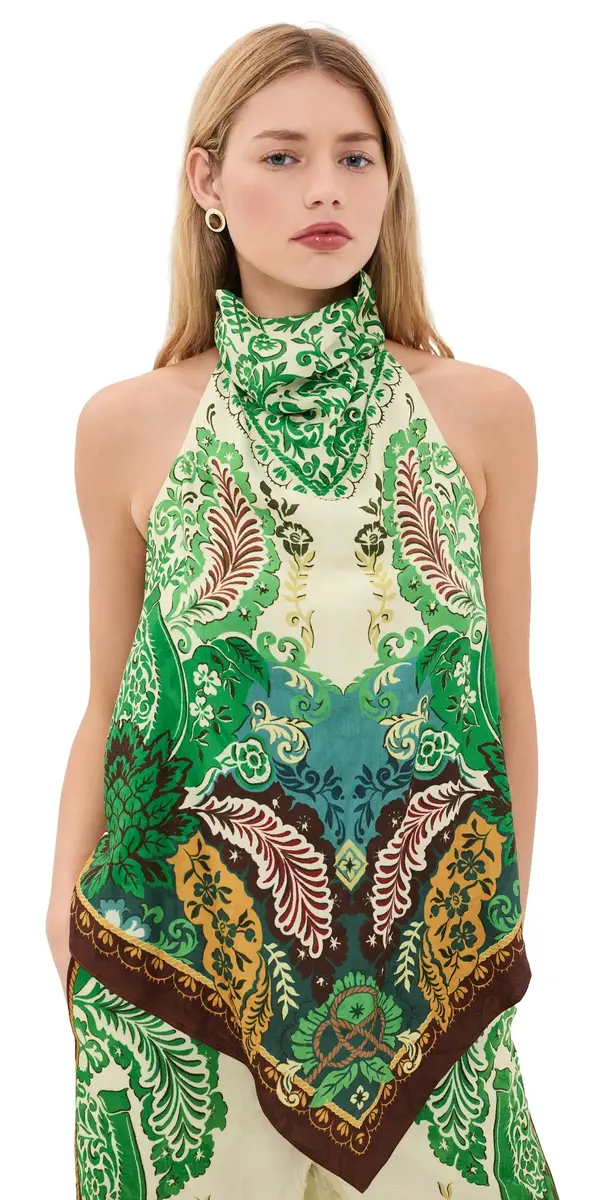 ALÉMAIS Florence Scarf Top Multi | Image 1 ALÉMAIS Florence Scarf Top Multi | Image 1