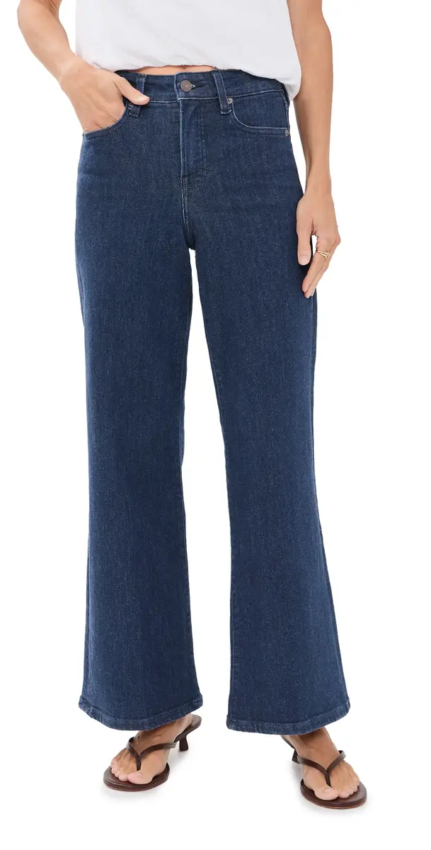 GOOD AMERICAN Good Petite Palazzo Jeans