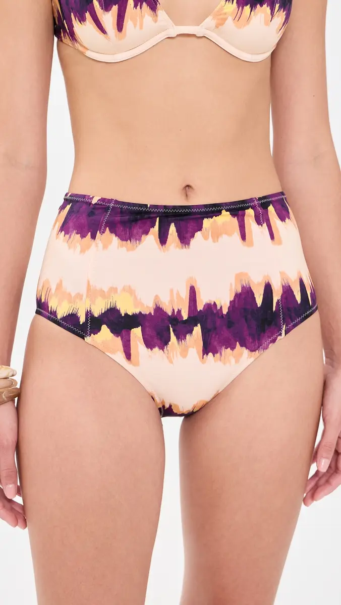 Ulla Johnson Zahara High Waisted Bikini Bottoms | Thumbnail 2