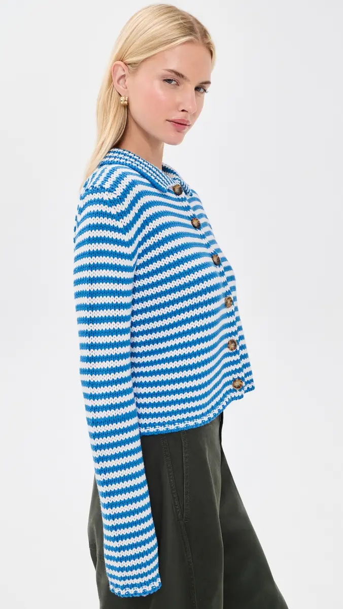 La Ligne Fine Line Mini Marina Cardigan | Thumbnail 4 La Ligne Fine Line Mini Marina Cardigan | Thumbnail 4