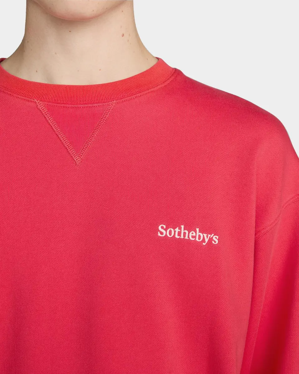 Frame x Sotheby's Cotton Crewneck Sweatshirt | Thumbnail 5 Frame x Sotheby's Cotton Crewneck Sweatshirt | Thumbnail 5