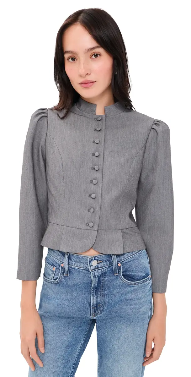 Wayf Kaelani Jacket Grey | Image 1 Wayf Kaelani Jacket Grey | Image 1