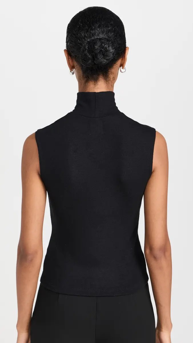 LESET Lauren Sleeveless Turtleneck | Thumbnail 3 LESET Lauren Sleeveless Turtleneck | Thumbnail 3