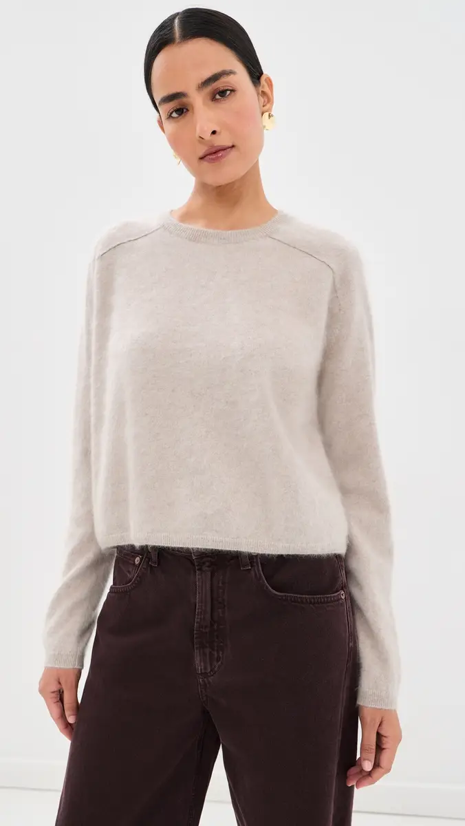 Lisa Yang Lexia Brushed Cashmere Sweater | Thumbnail 2 Lisa Yang Lexia Brushed Cashmere Sweater | Thumbnail 2
