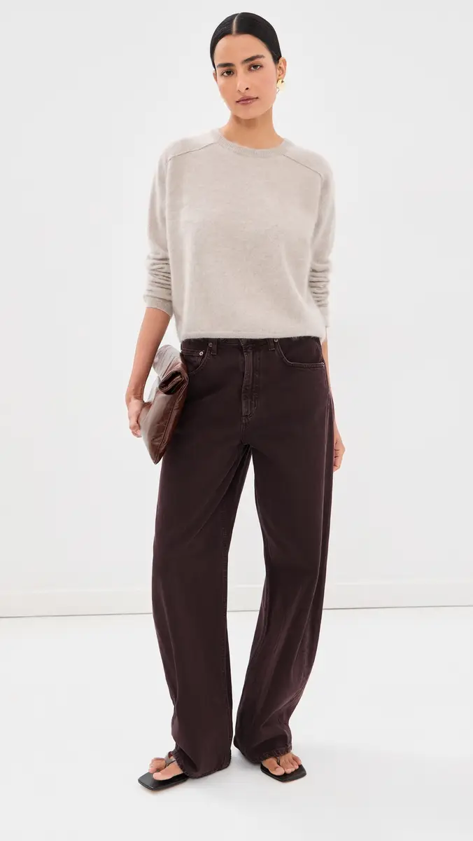 Lisa Yang Lexia Brushed Cashmere Sweater | Thumbnail 5 Lisa Yang Lexia Brushed Cashmere Sweater | Thumbnail 5