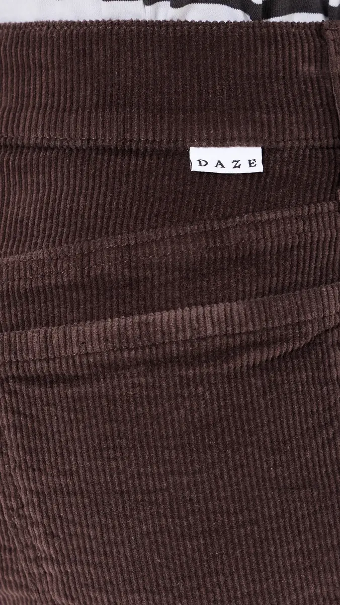 DAZE Fever Micro Mini Corduroy Skirt | Thumbnail 6