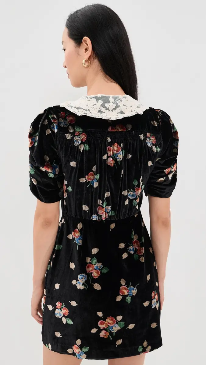 Sea Leda Velvet Mini Dress | Thumbnail 3 Sea Leda Velvet Mini Dress | Thumbnail 3