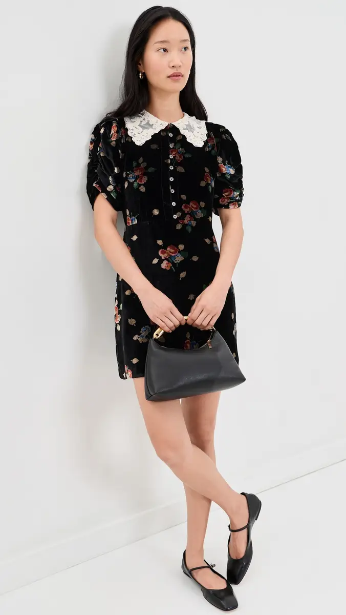 Sea Leda Velvet Mini Dress | Thumbnail 5 Sea Leda Velvet Mini Dress | Thumbnail 5