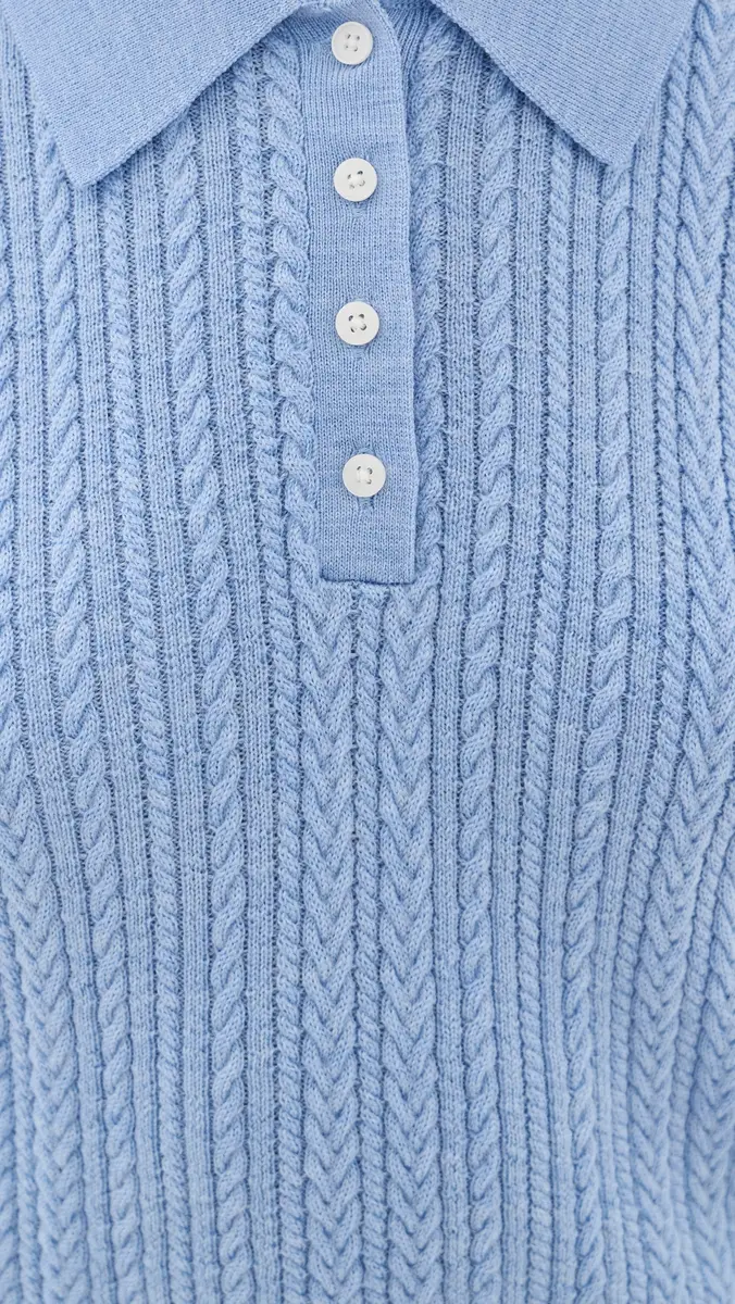 GOOD AMERICAN The Micro Cable Polo | Thumbnail 6
