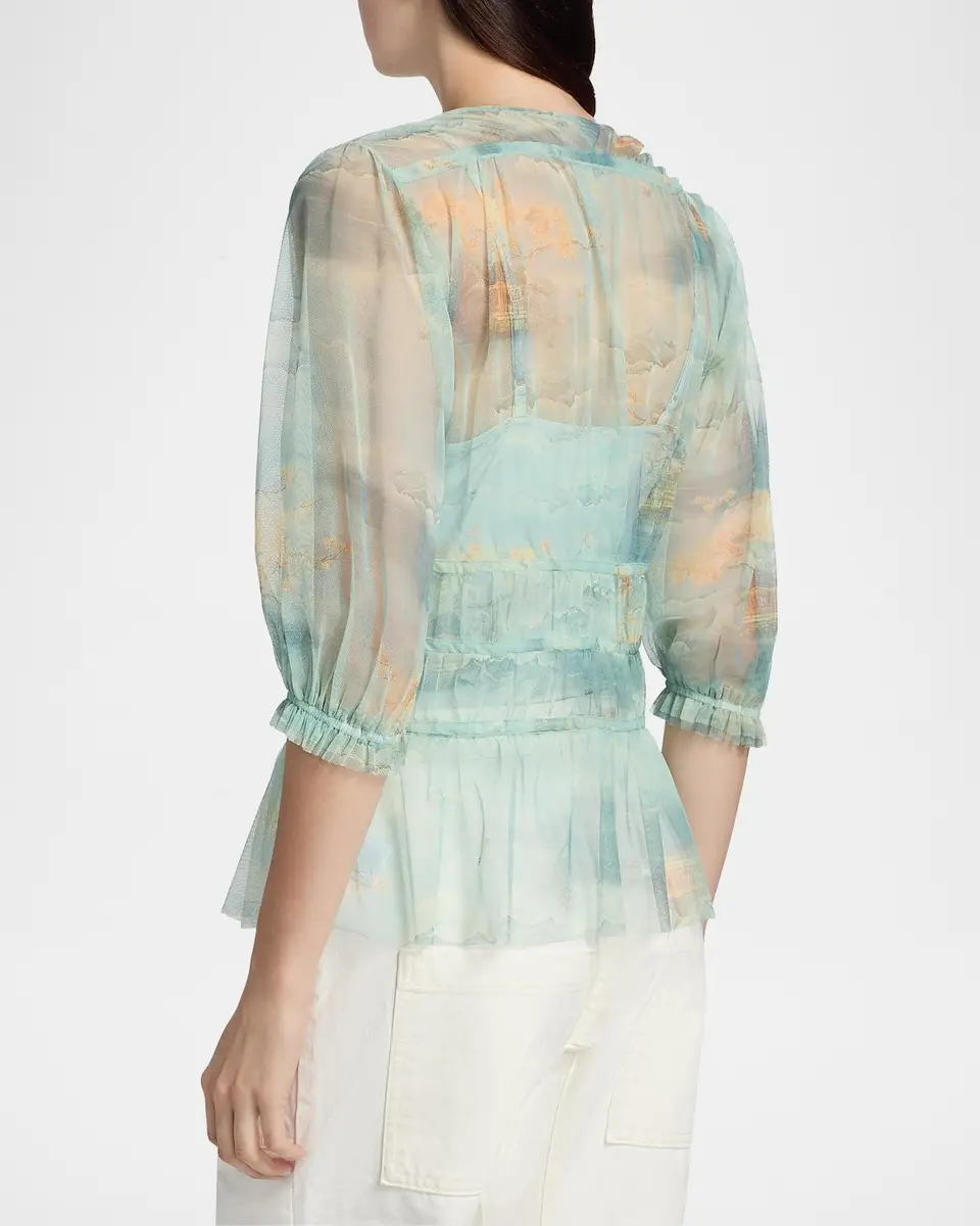Johnny Was Mazzy Enrika Embroidered Blouse | Thumbnail 3 Johnny Was Mazzy Enrika Embroidered Blouse | Thumbnail 3