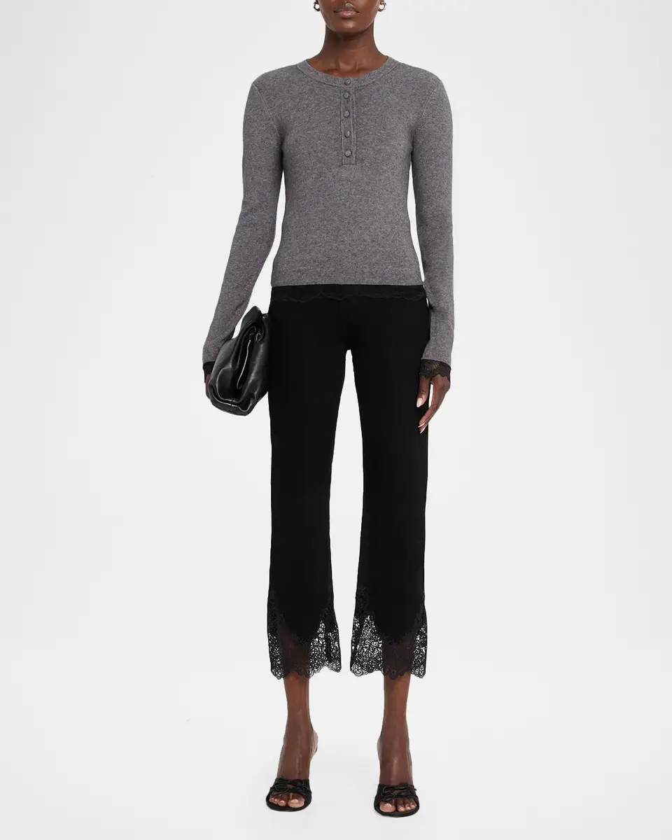Generation Love Olivia Knit Lace-Trim Top | Thumbnail 2 Generation Love Olivia Knit Lace-Trim Top | Thumbnail 2