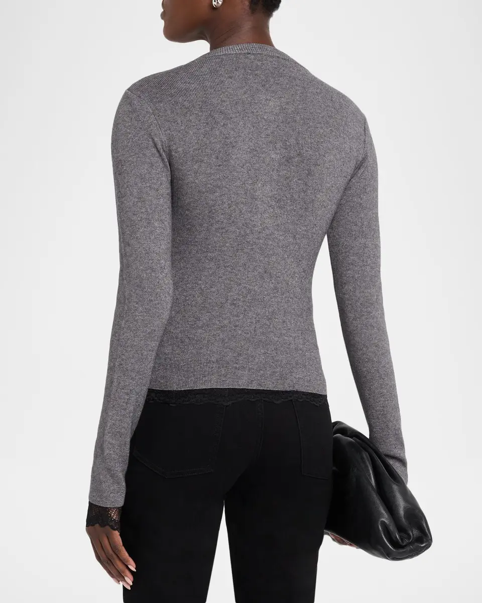 Generation Love Olivia Knit Lace-Trim Top | Thumbnail 3 Generation Love Olivia Knit Lace-Trim Top | Thumbnail 3