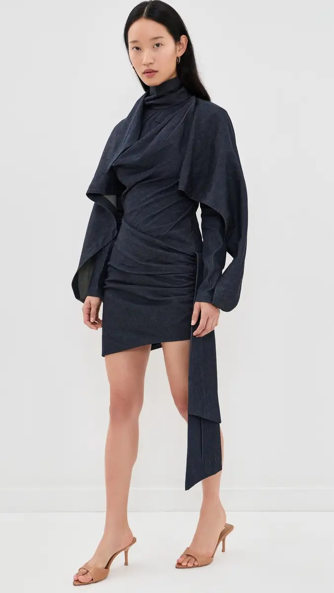 Zimmermann Valiant Draped Denim Mini Dress | Thumbnail 5 Zimmermann Valiant Draped Denim Mini Dress | Thumbnail 5