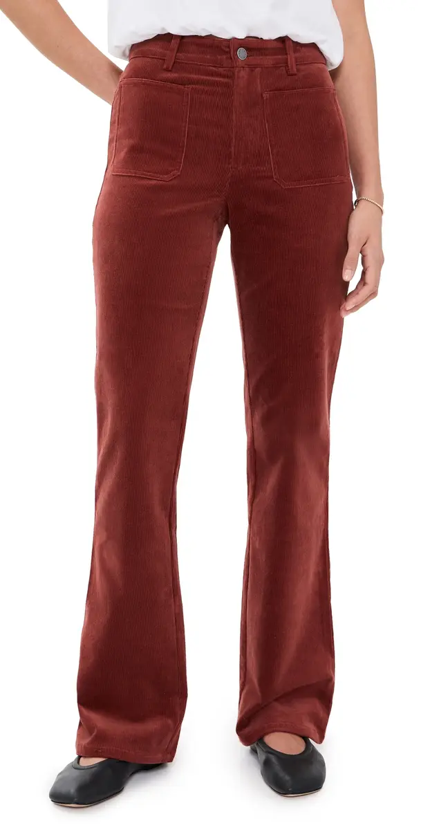 Apiece Apart Charle Flare Trousers Cinnamon | Image 1 Apiece Apart Charle Flare Trousers Cinnamon | Image 1