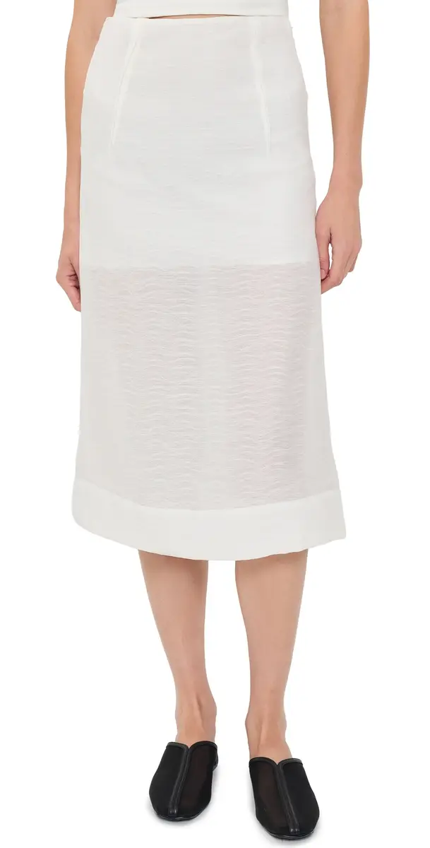 The Garment Thetis Skirt Ecru | Image 1 The Garment Thetis Skirt Ecru | Image 1