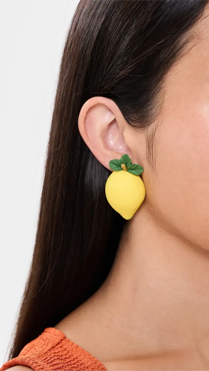 Jennifer Behr Citron Earrings | Thumbnail 3