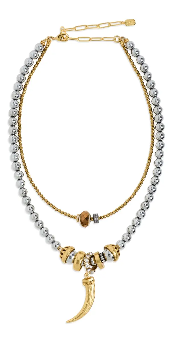Elizabeth Cole Hilda Necklace Crystal One Size | Image 1 Elizabeth Cole Hilda Necklace Crystal One Size | Image 1