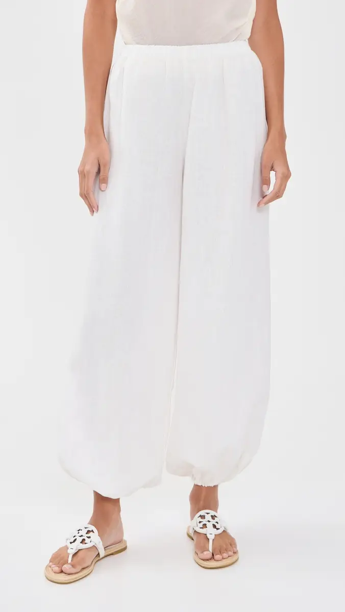 Faithfull Kortez Linen Balloon Pants | Thumbnail 2 Faithfull Kortez Linen Balloon Pants | Thumbnail 2