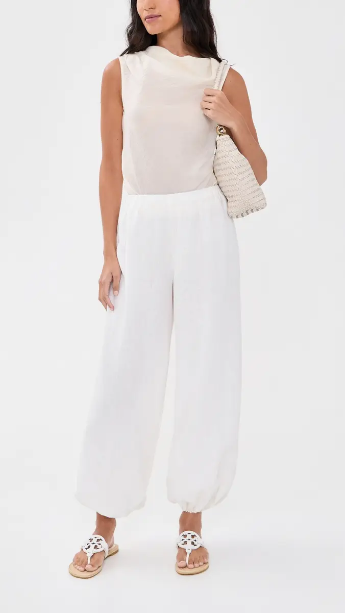 Faithfull Kortez Linen Balloon Pants | Thumbnail 5 Faithfull Kortez Linen Balloon Pants | Thumbnail 5