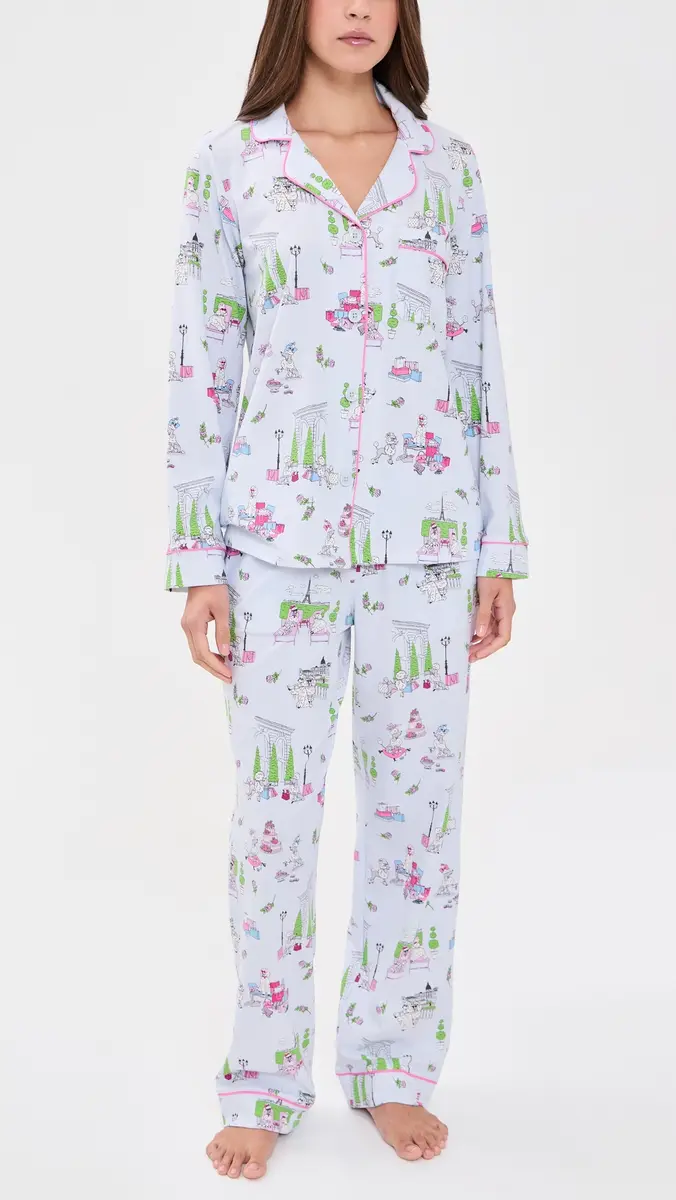 BedHead PJs Classic Stretch Jersey Pajama Set | Thumbnail 2