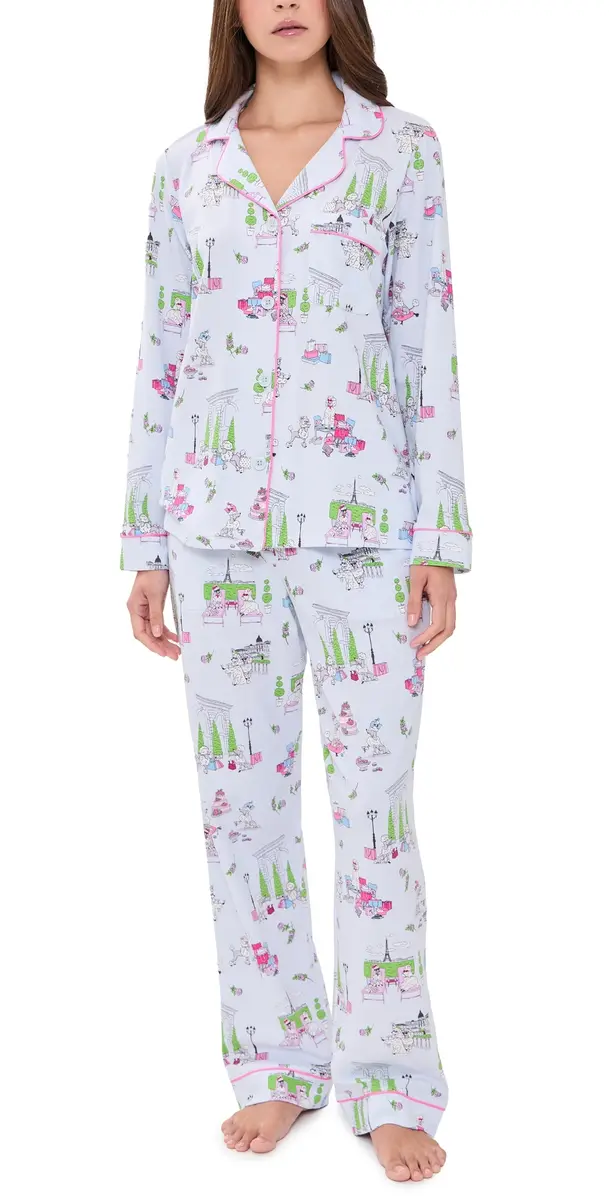 BedHead PJs Classic tretch Jersey Pajama et Belle Vie | Image 1 BedHead PJs Classic tretch Jersey Pajama et Belle Vie | Image 1