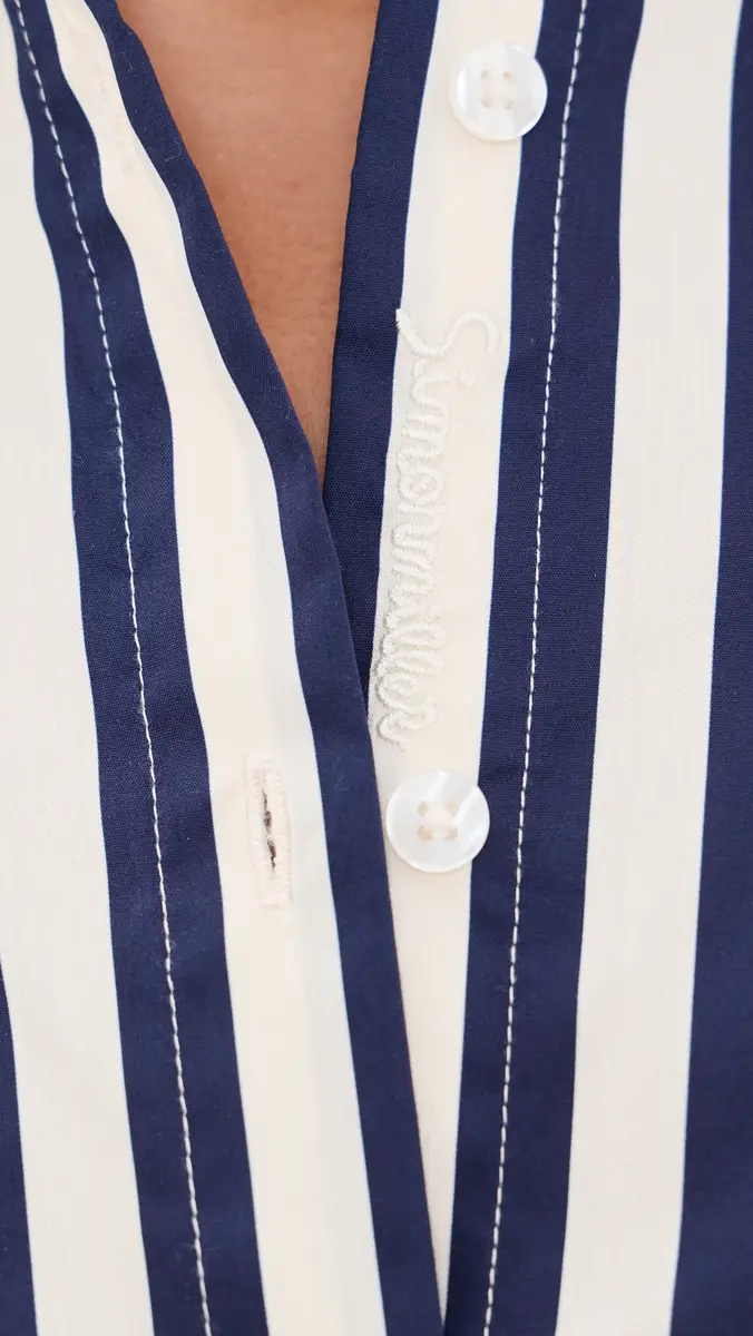 SIMONMILLER Inna Poplin Button Down Shirt | Thumbnail 6