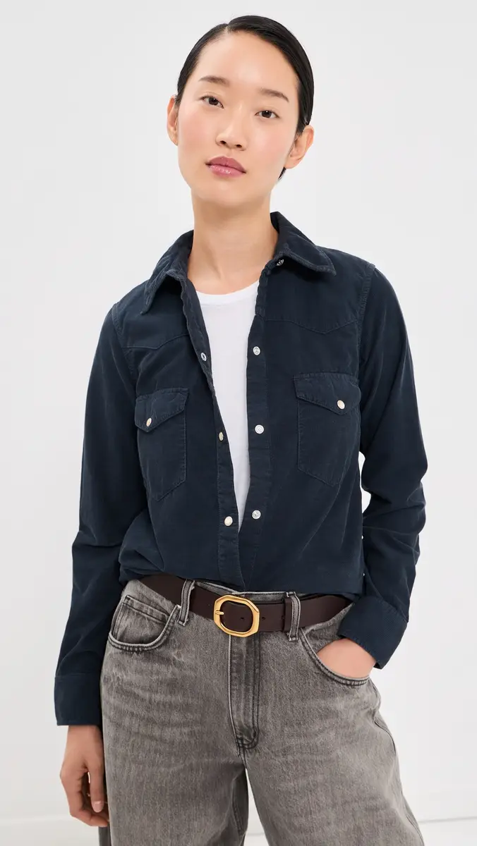 Nili Lotan Travis Corduroy Shirt | Thumbnail 2