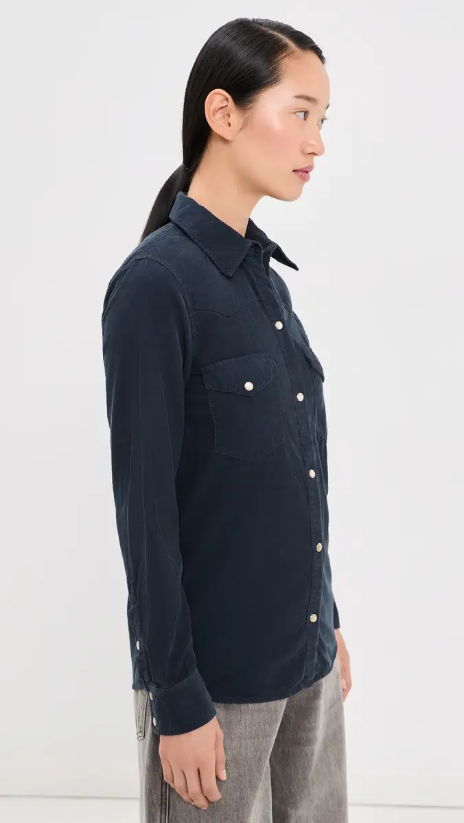 Nili Lotan Travis Corduroy Shirt | Thumbnail 4