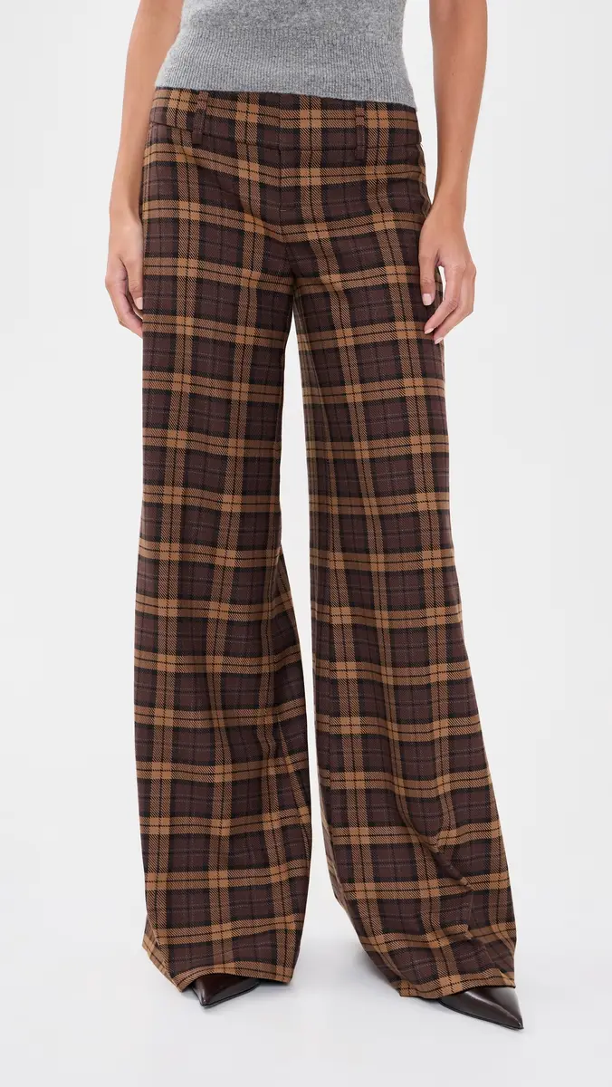 Alice + Olivia Olivia Wide Leg Flare Pants | Thumbnail 2 Alice + Olivia Olivia Wide Leg Flare Pants | Thumbnail 2