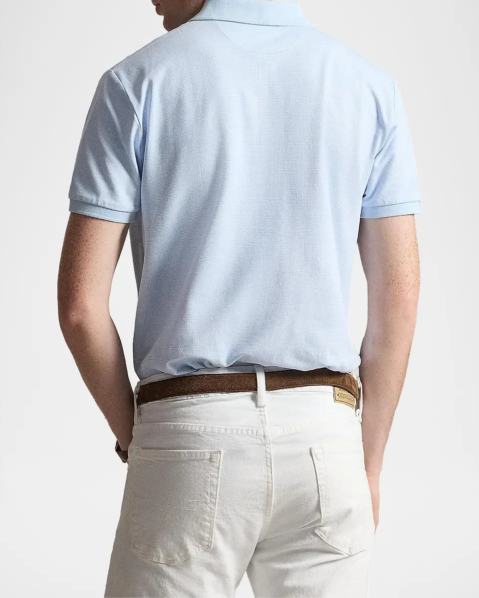 Polo Ralph Lauren Men's Custom-Slim-Fit Stretch Mesh Polo Shirt | Thumbnail 3 Polo Ralph Lauren Men's Custom-Slim-Fit Stretch Mesh Polo Shirt | Thumbnail 3