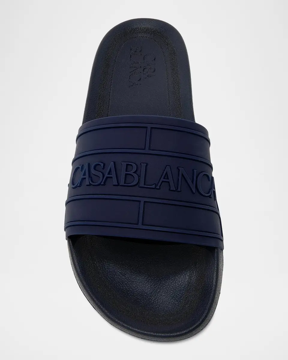 Casablanca Men's Logo Slides | Thumbnail 6