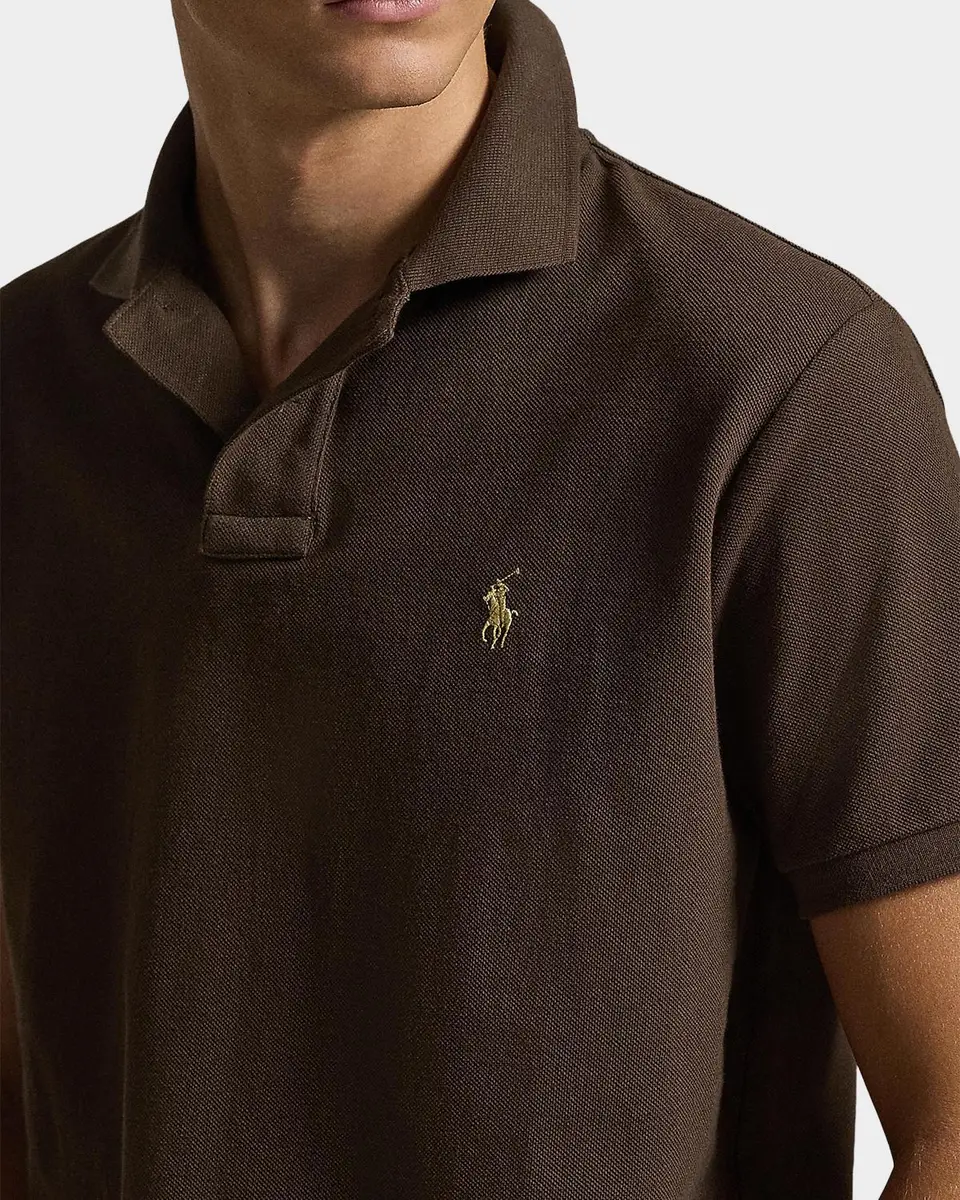 Polo Ralph Lauren Men's The Iconic Mesh Polo Shirt | Thumbnail 5 Polo Ralph Lauren Men's The Iconic Mesh Polo Shirt | Thumbnail 5
