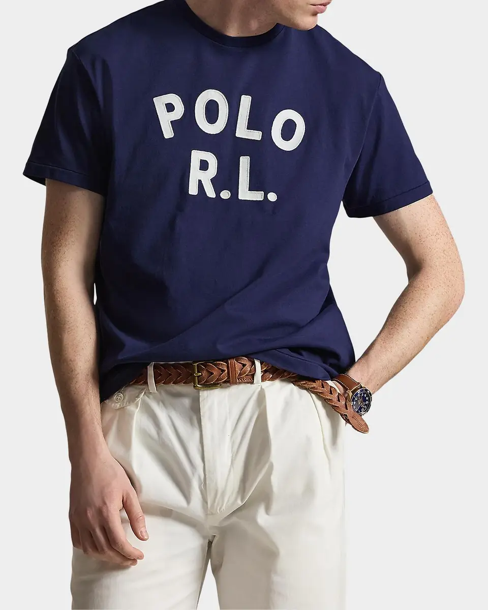 Polo Ralph Lauren Logo Cotton Jersey T-Shirt | Thumbnail 4
