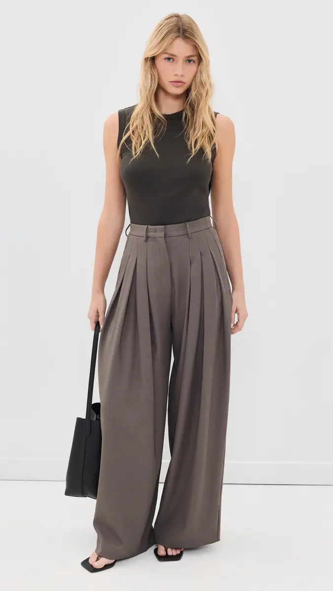 ENZA COSTA New Classic Supima Cotton Sleeveless Tee | Thumbnail 5