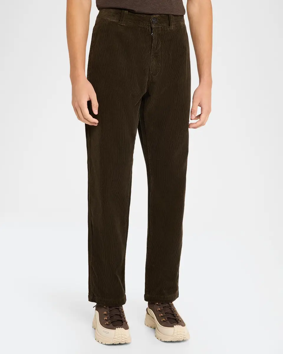 Stone Island Men's Corduroy Layered Pocket Straight-Fit Pants | Thumbnail 4