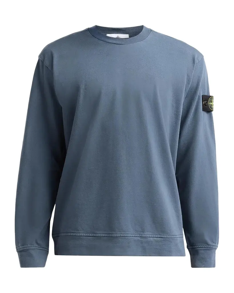 Stone Island Men's Compass Crewneck Sweatshirt | Image 1 Stone Island Men's Compass Crewneck Sweatshirt | Image 1