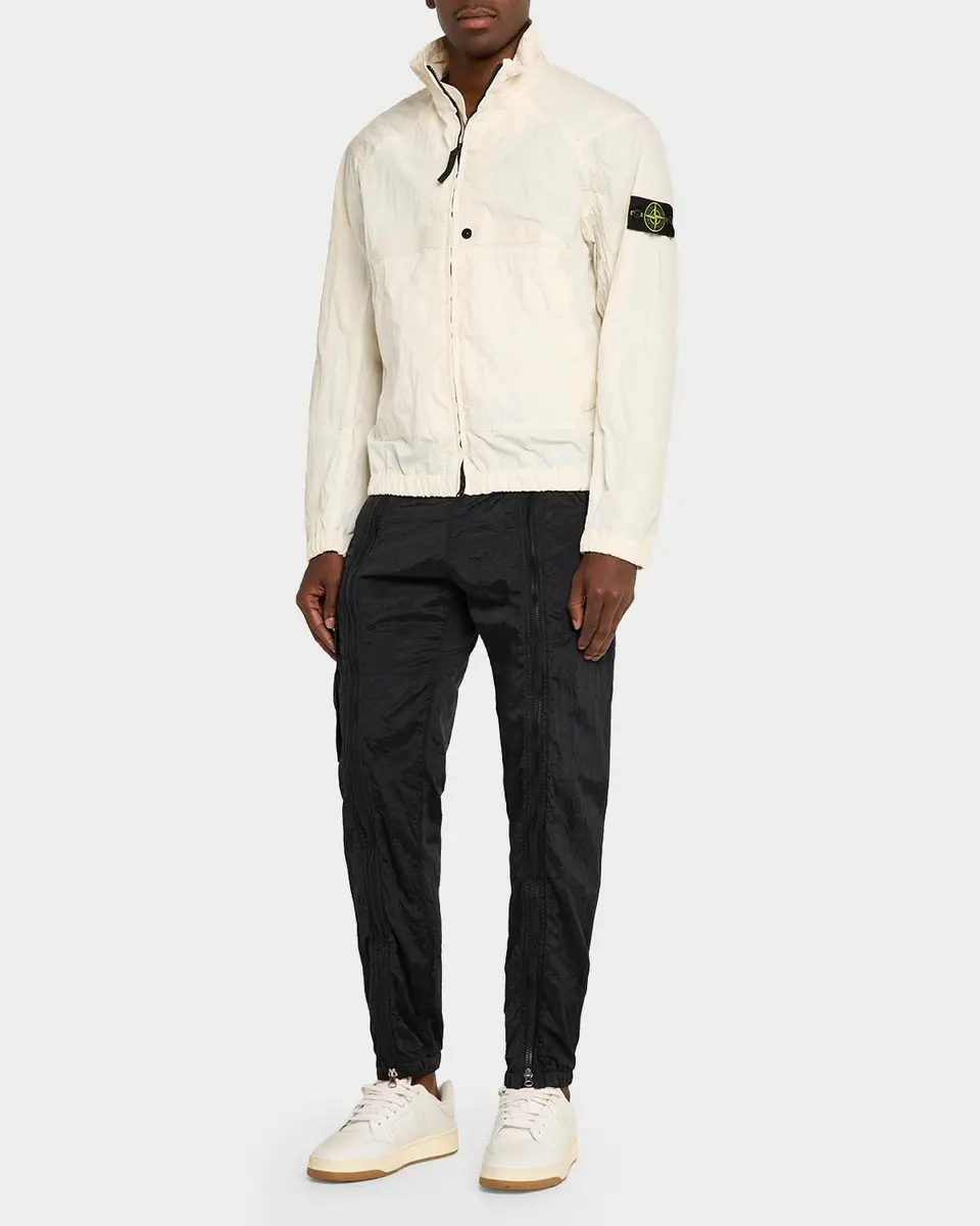 Stone Island Men's Cotton Stretch Full-Zip Jacket | Thumbnail 2 Stone Island Men's Cotton Stretch Full-Zip Jacket | Thumbnail 2