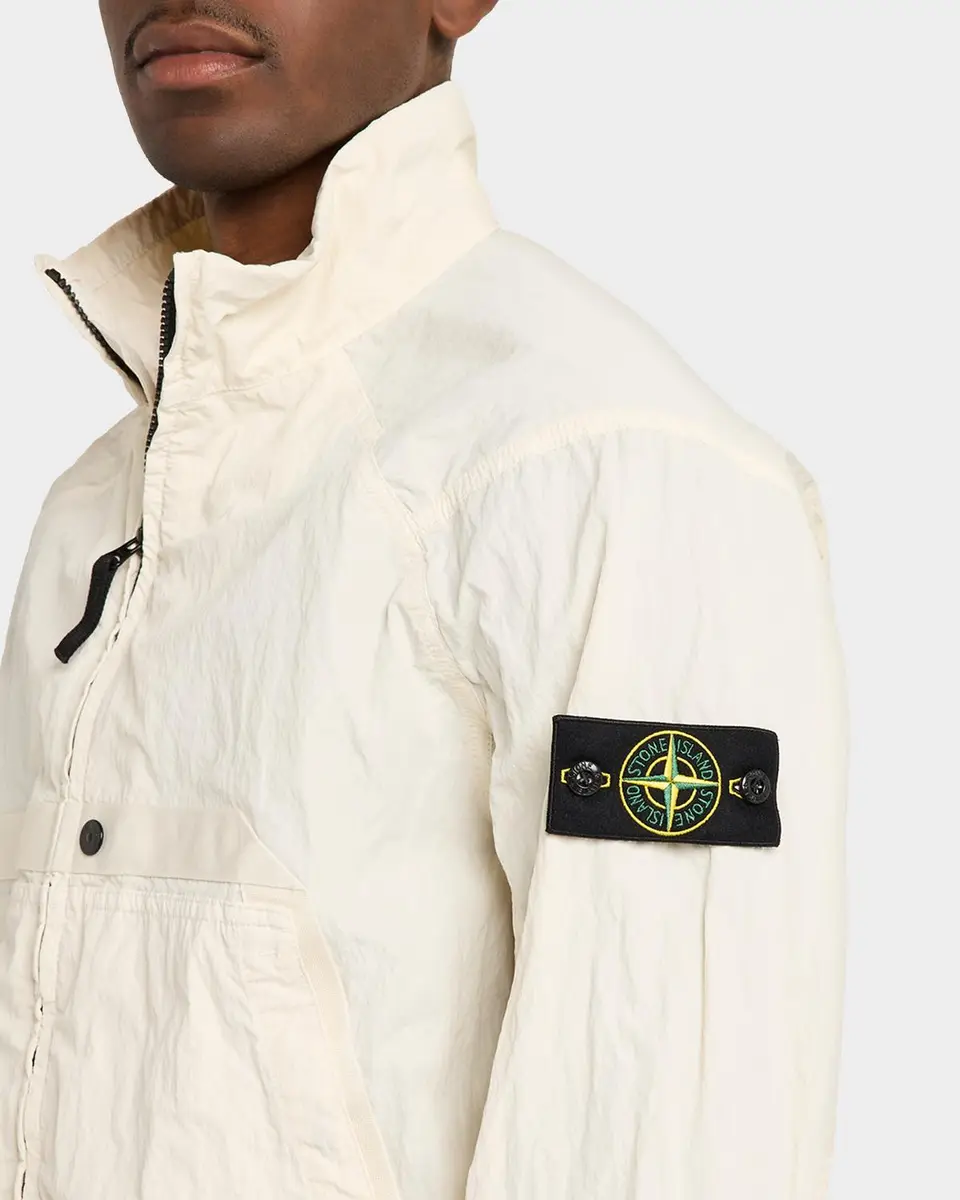 Stone Island Men's Cotton Stretch Full-Zip Jacket | Thumbnail 5 Stone Island Men's Cotton Stretch Full-Zip Jacket | Thumbnail 5