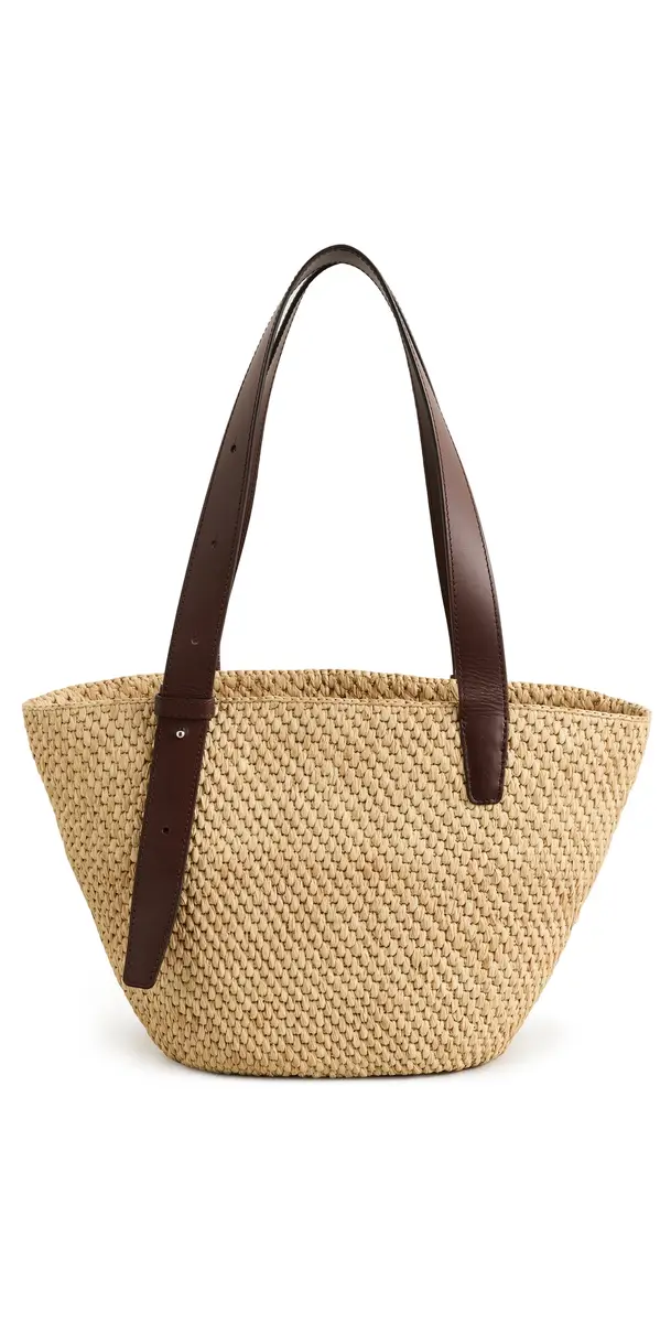 LIÉ STUDIO The Bianca Raffia Small Bag Natural One Size | Image 1 LIÉ STUDIO The Bianca Raffia Small Bag Natural One Size | Image 1
