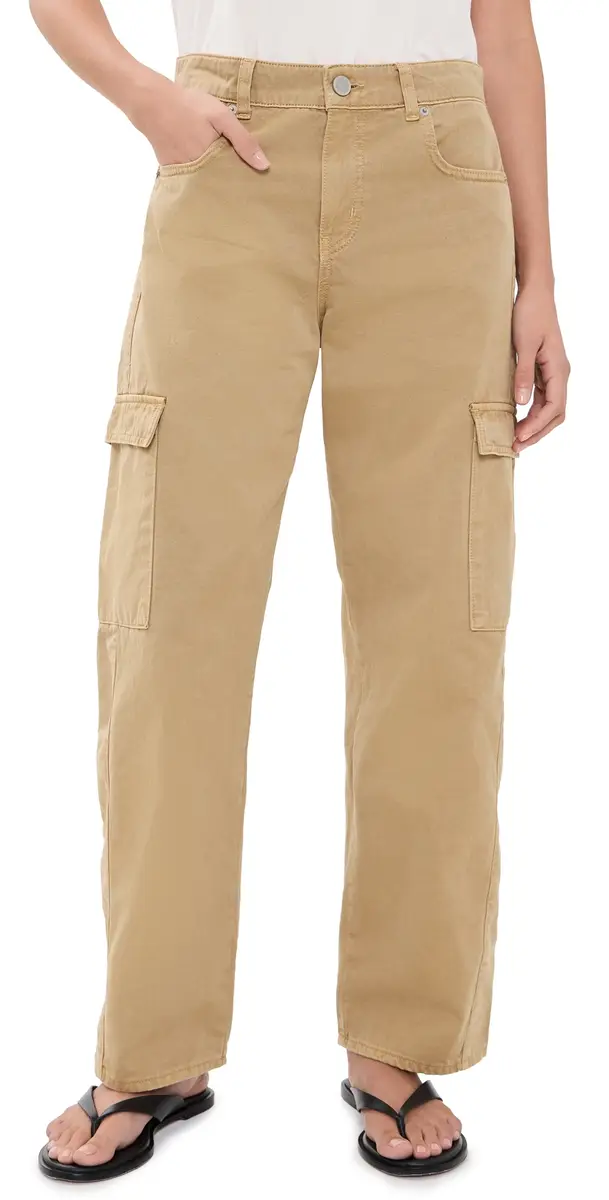 La Ligne Clark Cargo Twill Pants Camel | Image 1 La Ligne Clark Cargo Twill Pants Camel | Image 1