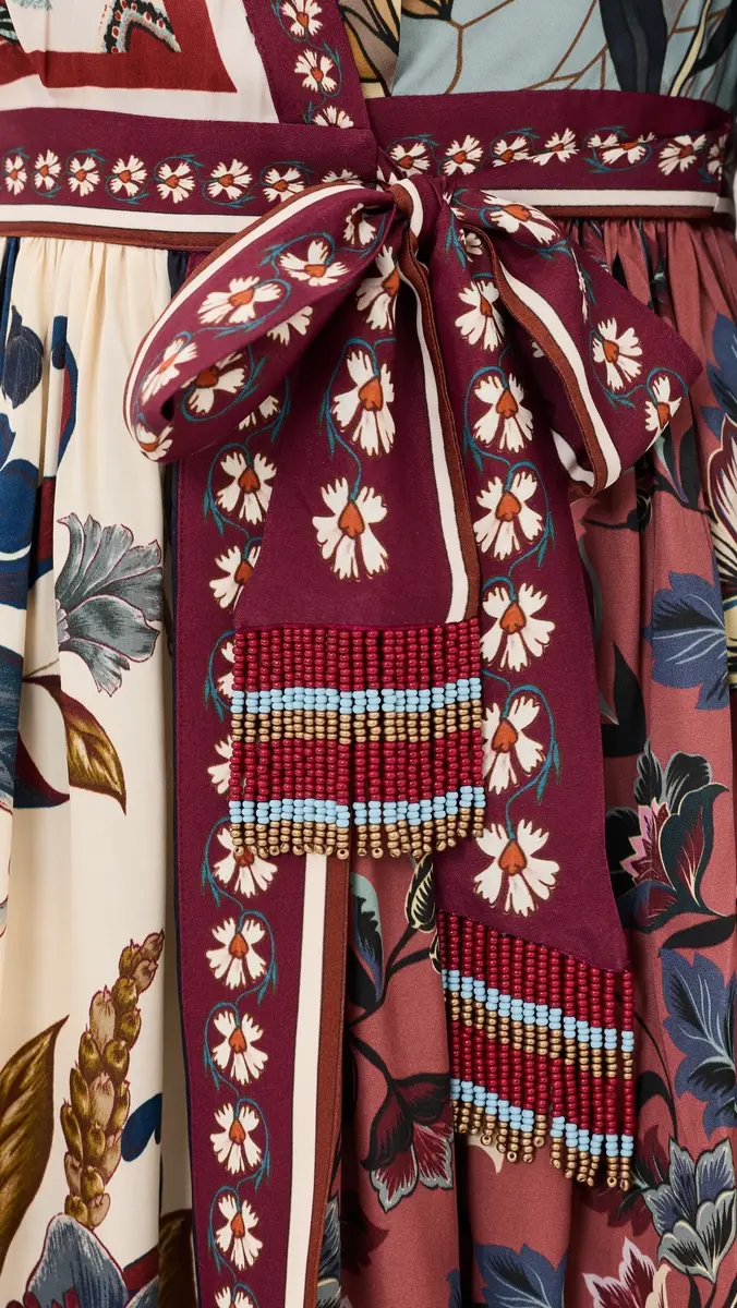 Farm Rio Mixed Scarves Mini Dress | Thumbnail 6 Farm Rio Mixed Scarves Mini Dress | Thumbnail 6