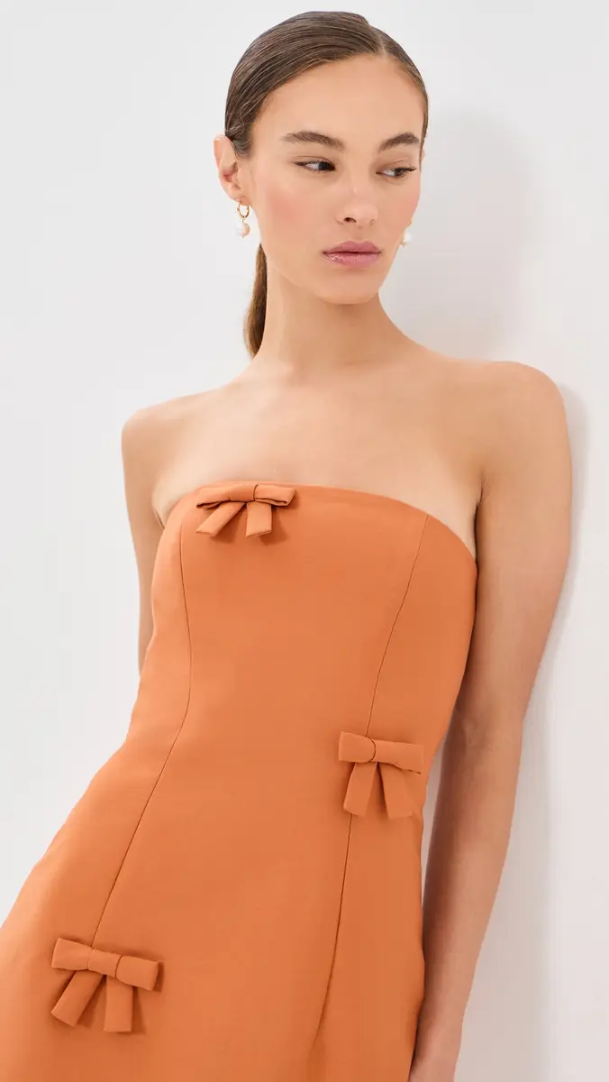 LEO LIN Rayna Bow Bustier Maxi Dress | Thumbnail 5 LEO LIN Rayna Bow Bustier Maxi Dress | Thumbnail 5