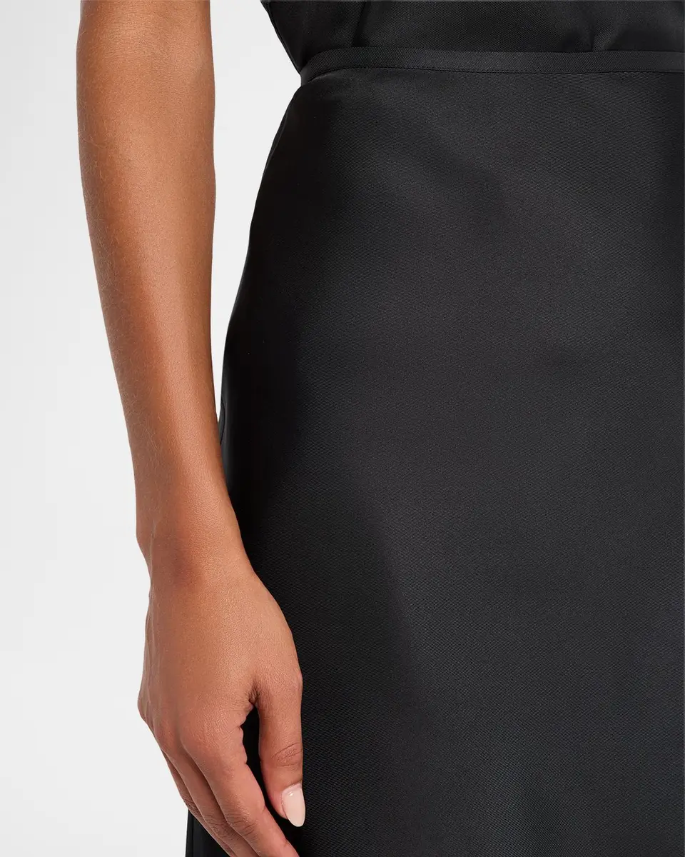 Loulou de Saison Eli Silk A-Line Maxi Skirt | Thumbnail 5 Loulou de Saison Eli Silk A-Line Maxi Skirt | Thumbnail 5