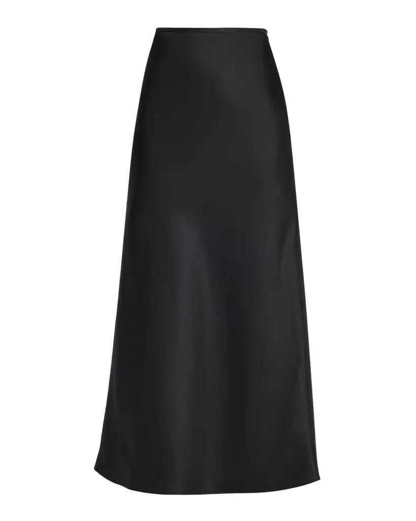 Loulou De Saison Eli Silk A-Line Maxi Skirt | Image 1 Loulou De Saison Eli Silk A-Line Maxi Skirt | Image 1
