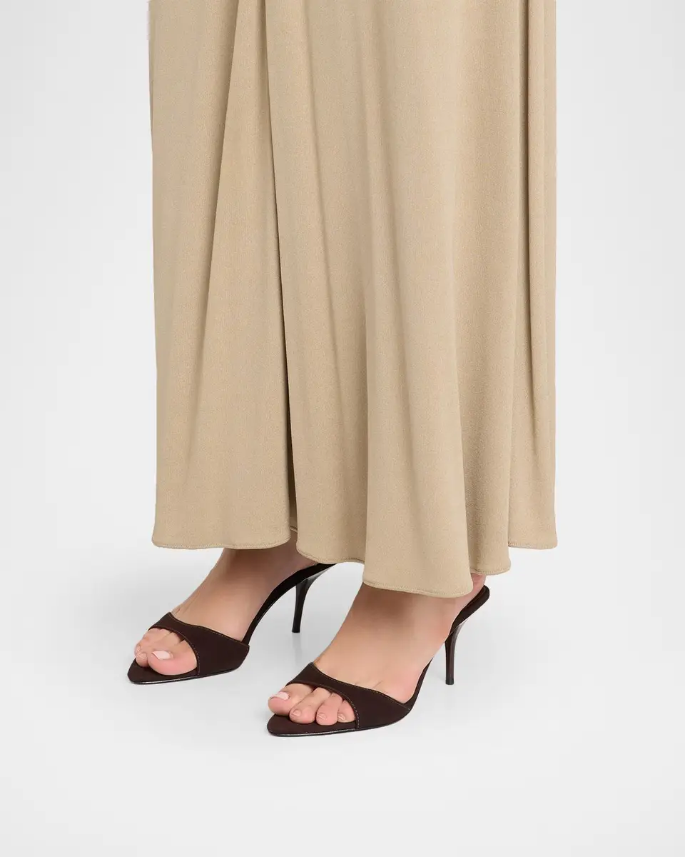 Schutz Elodie 75MM Leather Slip-On Sandals | Thumbnail 2 Schutz Elodie 75MM Leather Slip-On Sandals | Thumbnail 2
