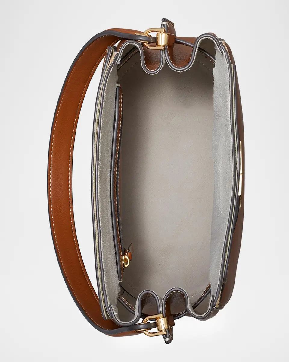 Tory Burch Lee Radziwill Leather Shoulder Bag | Thumbnail 3 Tory Burch Lee Radziwill Leather Shoulder Bag | Thumbnail 3