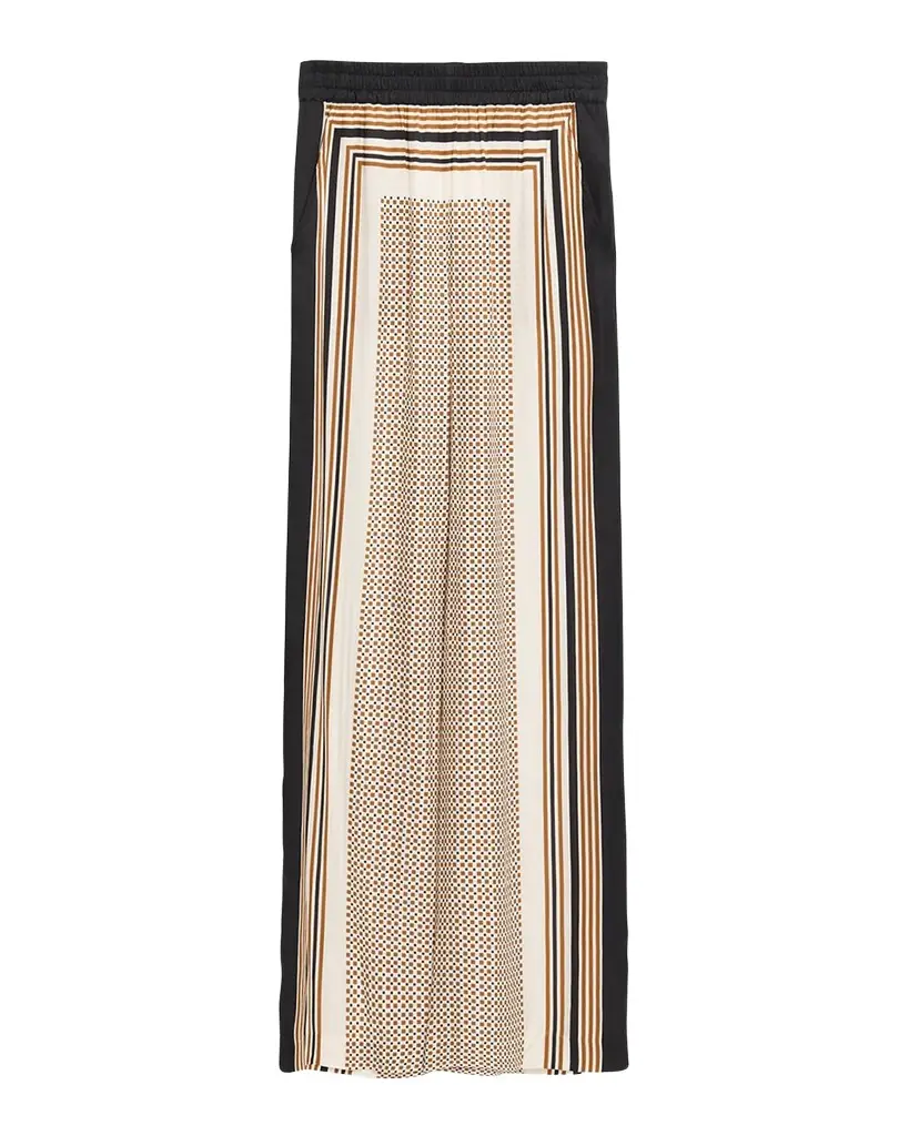 A.L.C. Tyler Printed Satin Pants | Image 1 A.L.C. Tyler Printed Satin Pants | Image 1