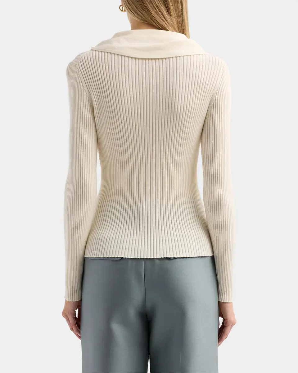 Zimmermann Valiant Merino Scarf Sweater | Thumbnail 3